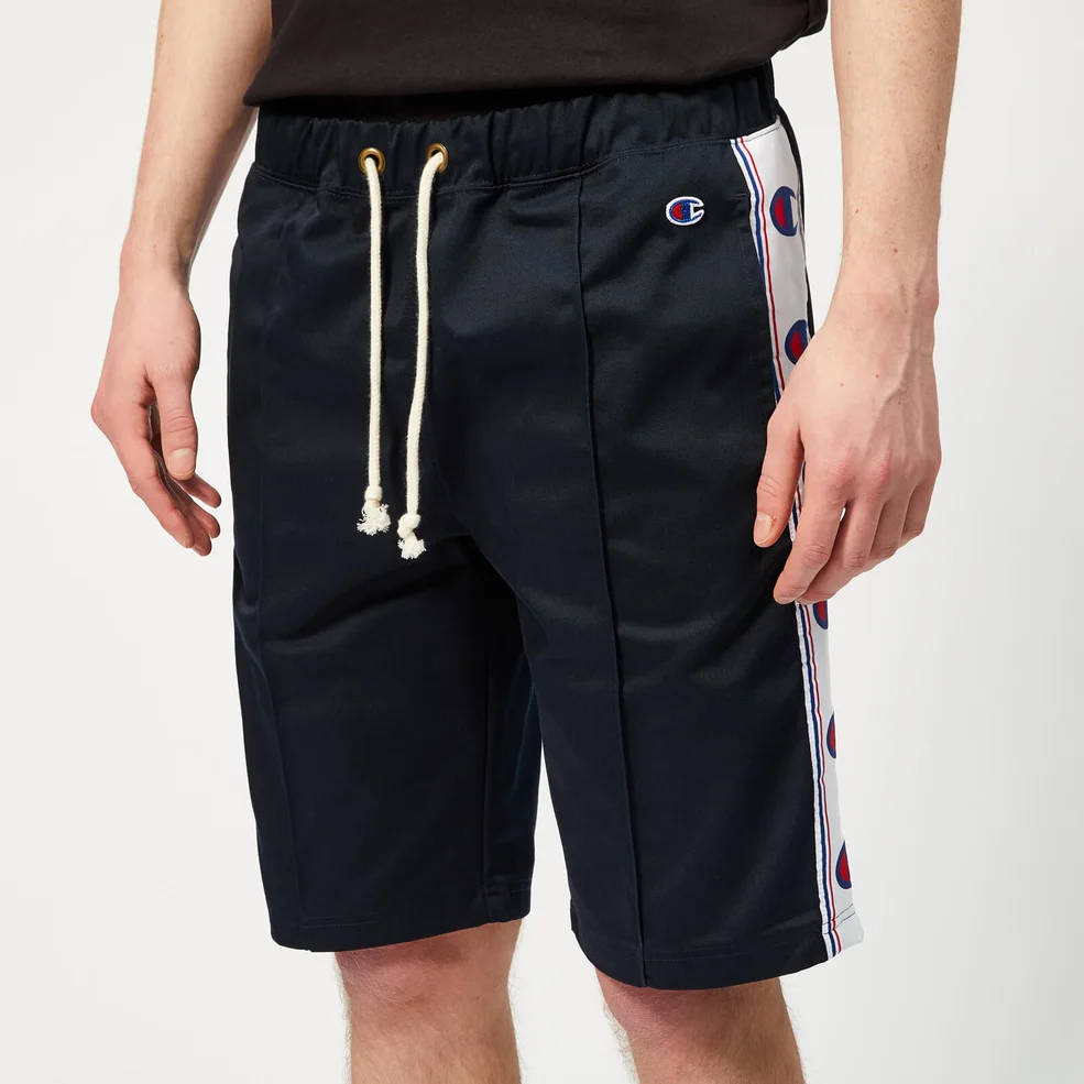 Champion Men's Tape Shorts - Navy Image 1