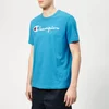 Champion Men's Script T-Shirt - Blue - Image 1
