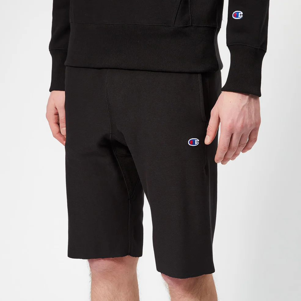Champion Men's Bermuda Jersey Shorts - Black Image 1