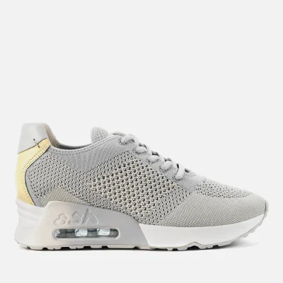 Ash Women's Lucky Knit Runner Style Trainers - Pearl