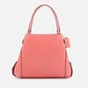 Coach Women's Polished Pebble Leather Edie 31 Shoulder Bag - Bright Coral - Image 1