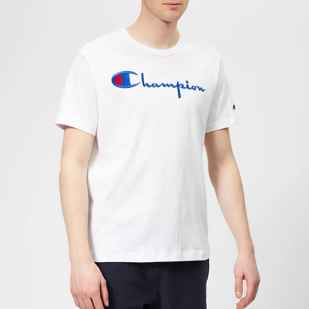 Champion Men's Logo T-Shirt - White Image 1