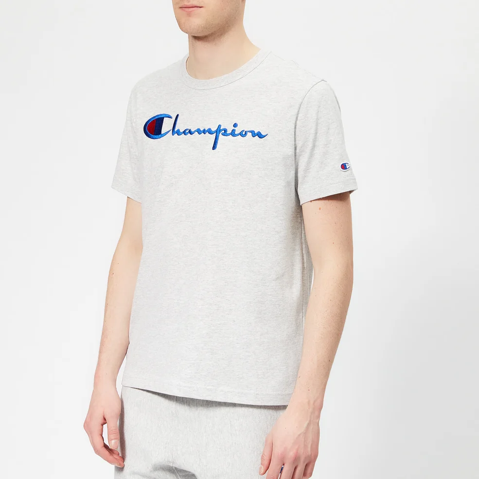 Champion Men's Logo T-Shirt - Grey Image 1