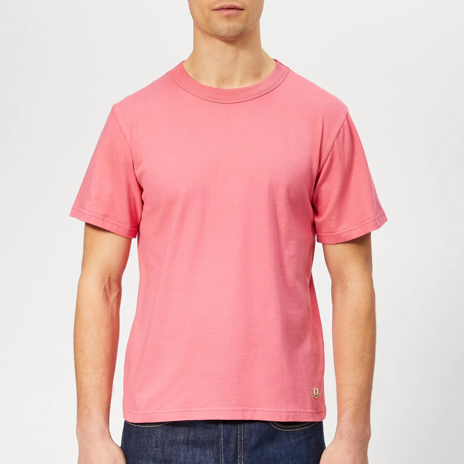 Armor Lux Men's Callac T-Shirt - New Pink Image 1