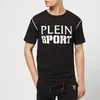 Plein Sport Men's Round Neck Short Sleeve Tennis T-Shirt - Black/White - Image 1