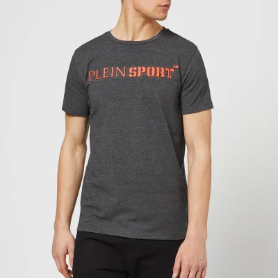 Plein Sport Men's Statement Round Neck T-Shirt - Dark Grey