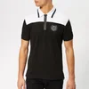 Plein Sport Men's Logos Polo Shirt - Black/Silver - Image 1
