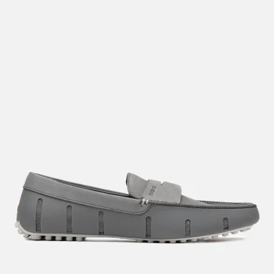 Swims Men's Penny Lux Driver Loafers - Grey/Alloy