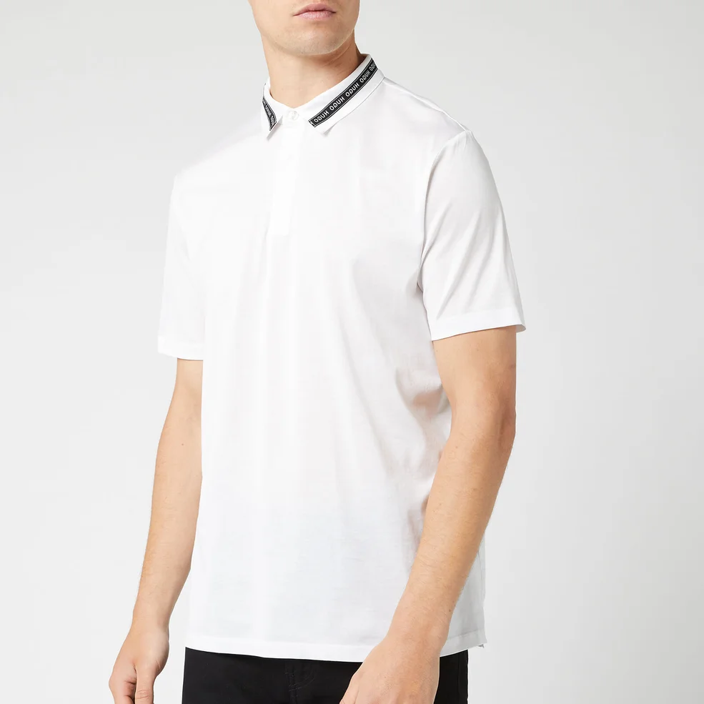 HUGO Men's Divorno Polo Shirt - White Image 1