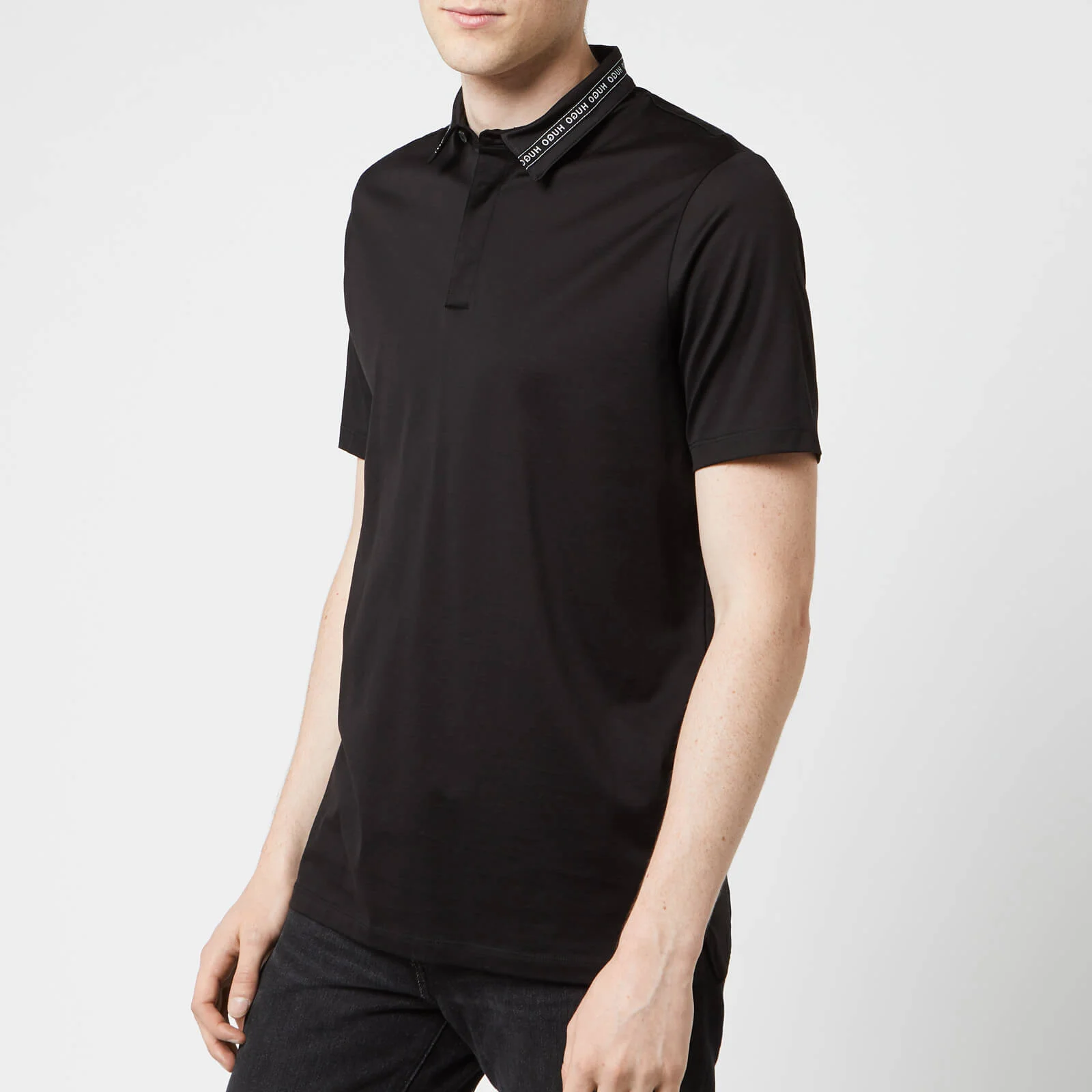 HUGO Men's Divorno Polo Shirt - Black Image 1