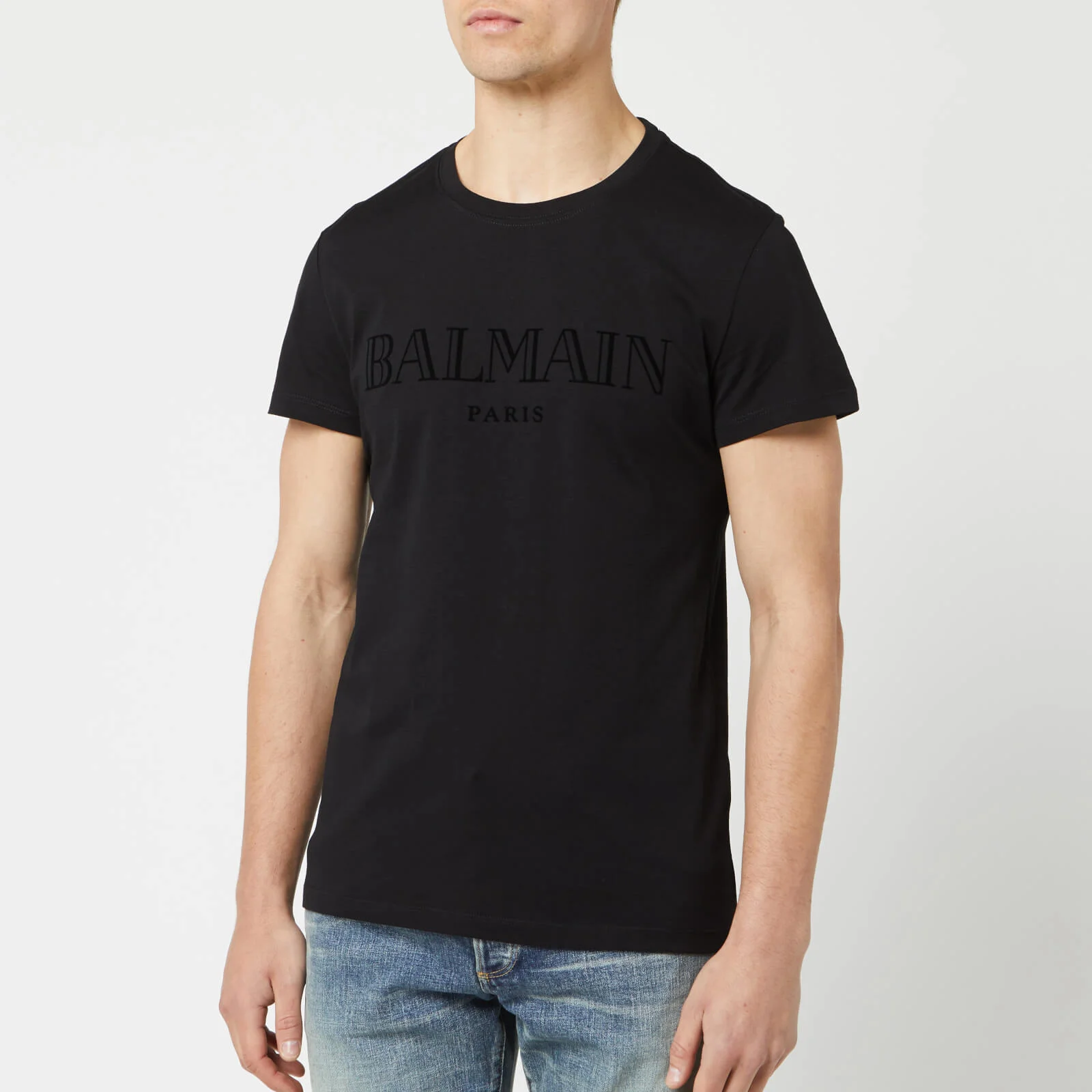 Balmain Men's Paris T-Shirt - Noir Image 1
