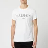 Balmain Men's Paris T-Shirt - Blanc/Noir - Image 1