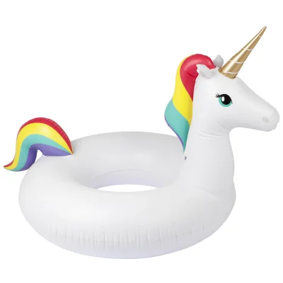 Sunnylife Luxe Unicorn Pool Ring - White