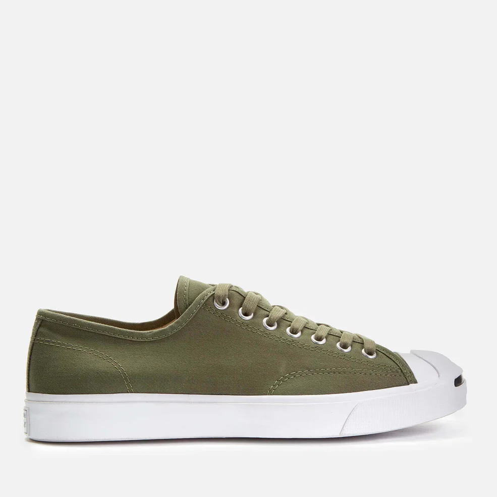 Converse Men's Jack Purcell Ox Trainers - Field Surplus/White/Black Image 1