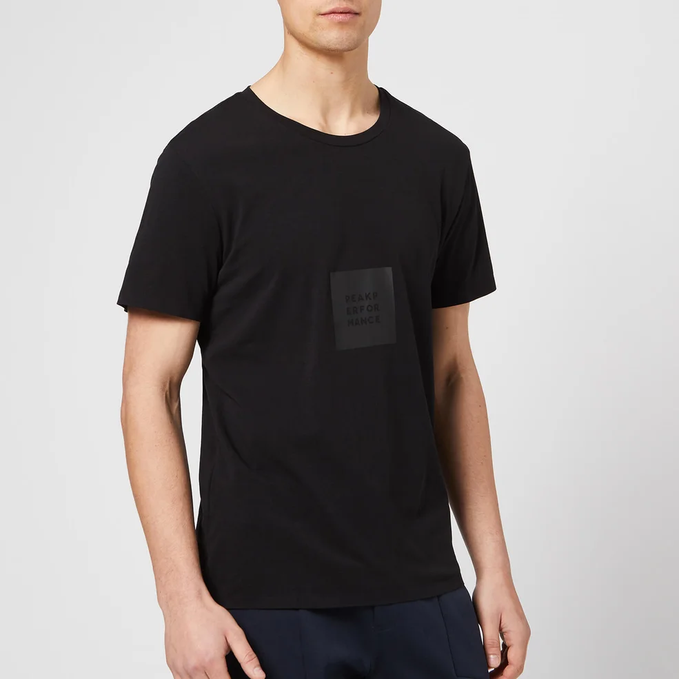 Peak Performance Men's Tech Short Sleeve T-Shirt - Black Image 1
