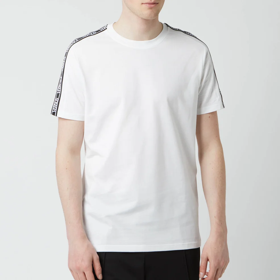 Versus Versace Men's Tape Detail T-Shirt - White Image 1
