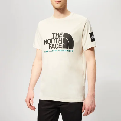 The North Face Men's Short Sleeve Fine Alp Equtee T-Shirt - Vintage White