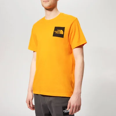 The North Face Men's Short Sleeve Fine T-Shirt - Zinnia Orange