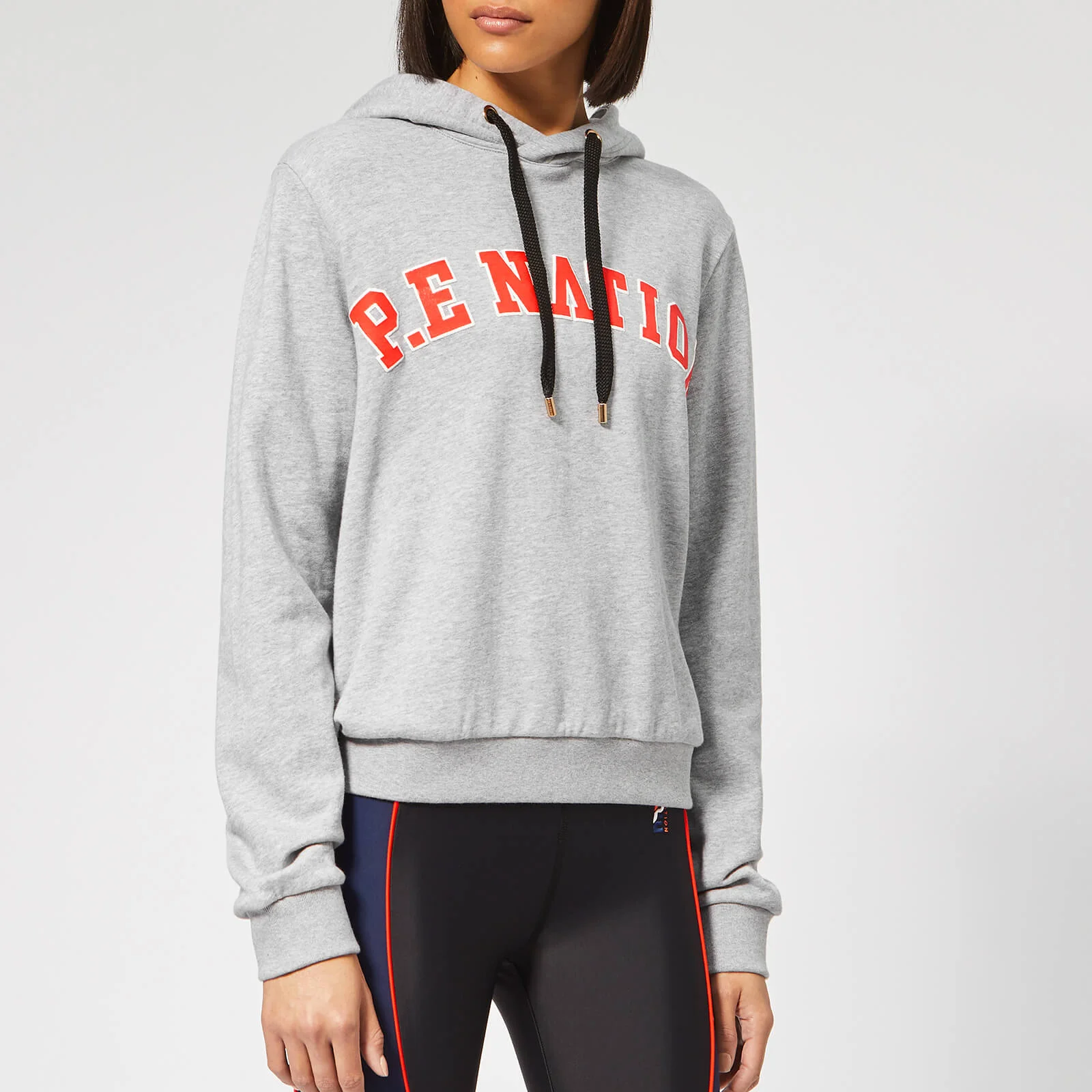 P.E Nation Women's Squad Hoodie - Grey Marl Image 1