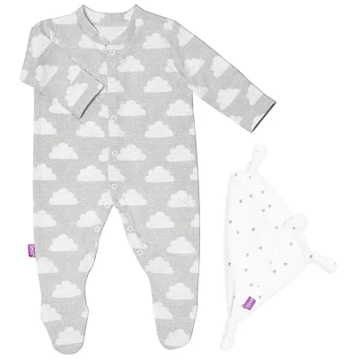 Snüz Baby Sleepsuit and Comforter Gift Set (0-3m) - Cloud Nine