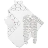 Snüz Baby Bath and Bed Gift Set - Wave Mono - Image 1