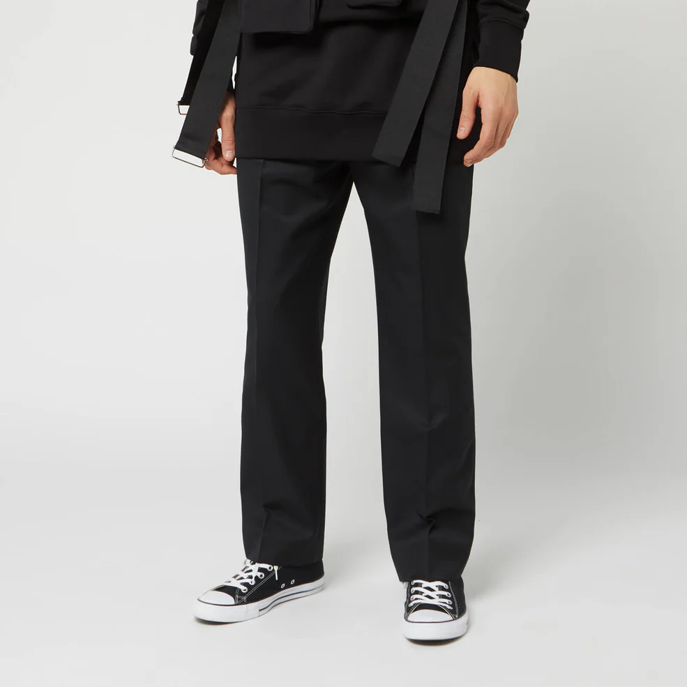 Matthew Miller Men's Serena Cropped Trousers - Black Image 1