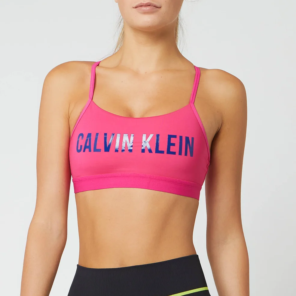 Calvin Klein Performance Women's Low Support Sport Bra - Cabaret Image 1