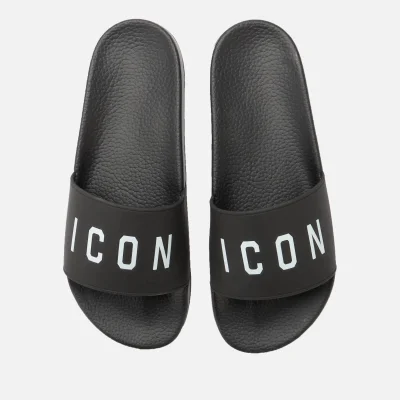 Dsquared2 Men's Icon Slide Sandals - Black