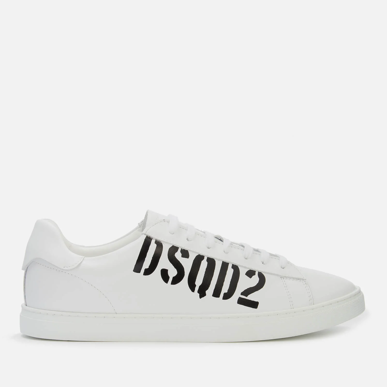 Dsquared2 Men's New Tennis Trainers - White Image 1