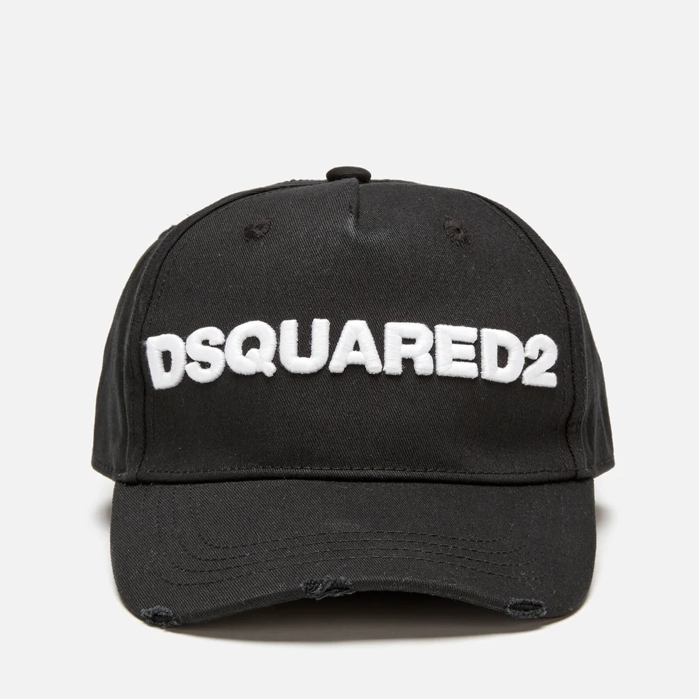 Dsquared2 Men's Logo Cap - Black Image 1