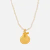 Anni Lu Women's Shell & Pearl Necklace - White/Gold - Image 1