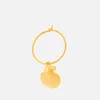 Anni Lu Women's Shell Hoop Earring - Gold - Image 1