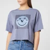 Coach 1941 Women's Cropped Yeti Out T-Shirt - Periwinkle - Image 1