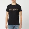 Balmain Men's Paris T-Shirt - Noir/Or - Image 1