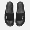 KENZO Men's Logo Pool Slide Sandals - Black - Image 1