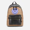 Coach Signature Smiley Academy Backpack with Rexy By Yeti Out - JI/Khaki - Image 1