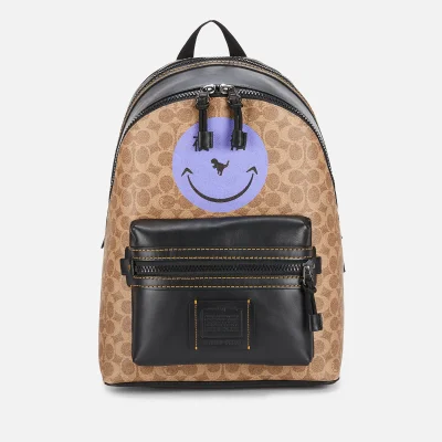 Coach Signature Smiley Academy Backpack with Rexy By Yeti Out - JI/Khaki