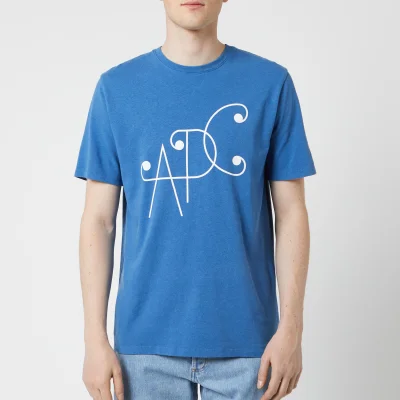 A.P.C. Men's Roy T-Shirt - Bleu