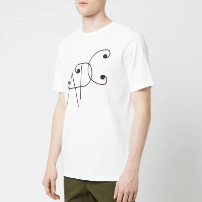 A.P.C. Men's Ted T-Shirt - Blanc