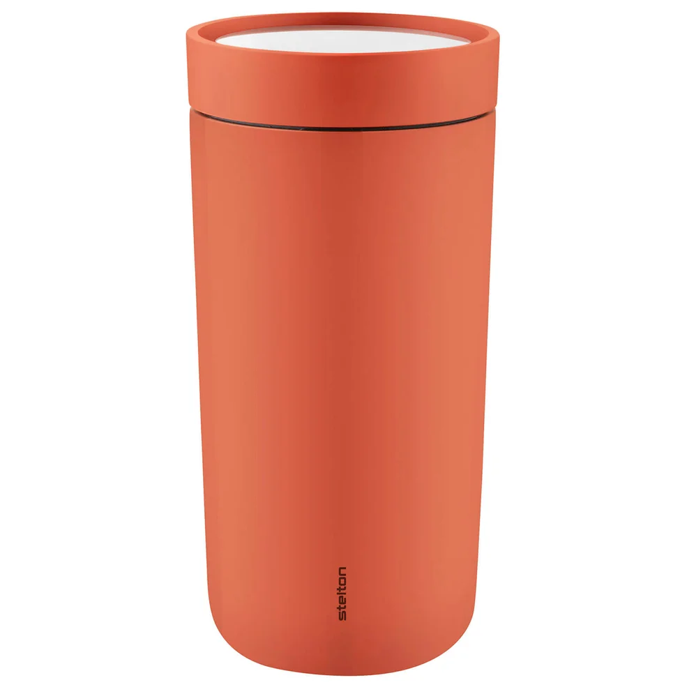 Stelton to Go Click Travel Flask 400ml - Soft Rosehips Image 1