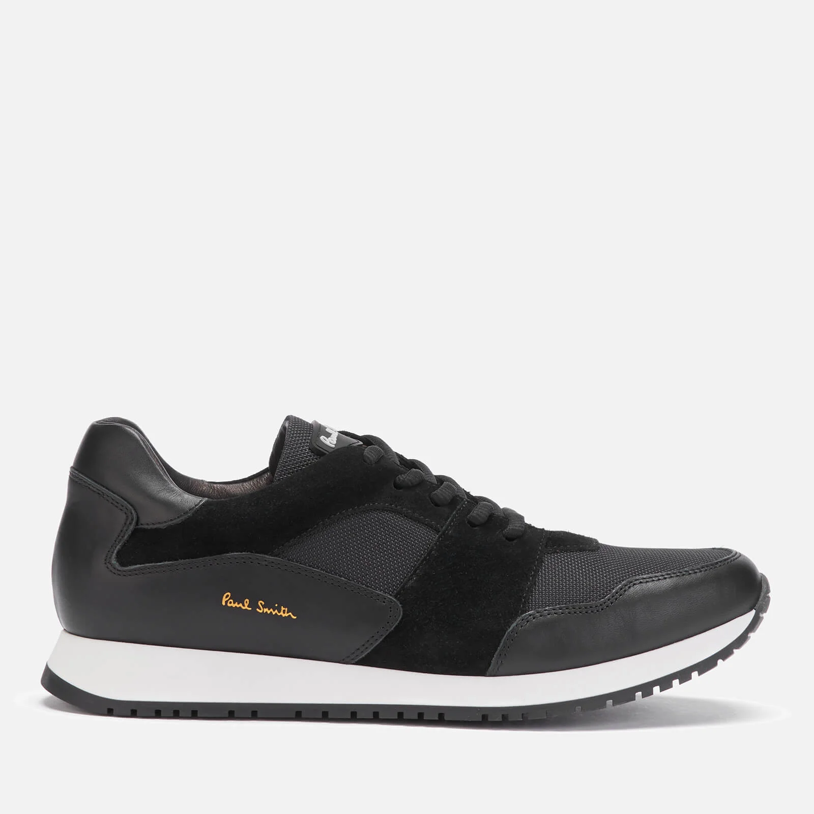 Paul Smith Men's Pioneer Leather Running Style Trainers - Black Image 1
