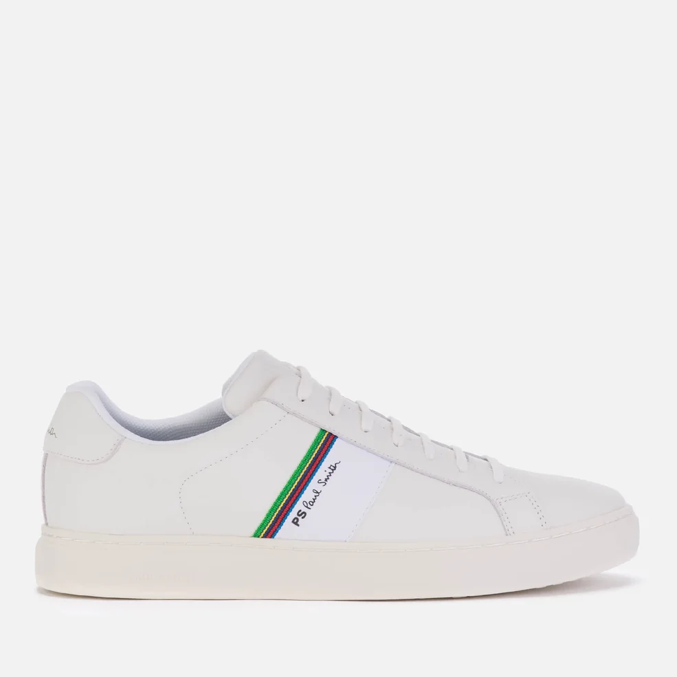 PS Paul Smith Men's Rex Leather Cupsole Trainers - White Image 1