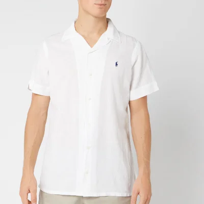 Polo Ralph Lauren Men's Camp Collar Shirt - White