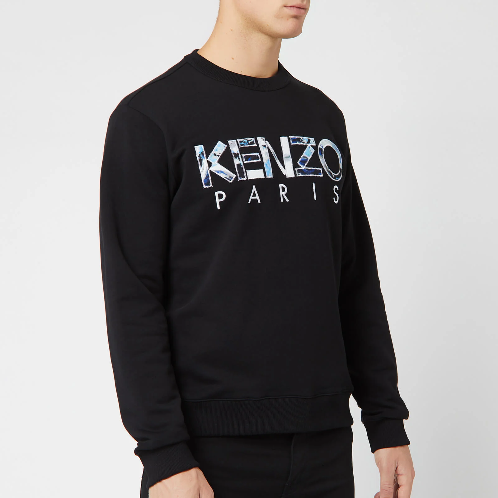 KENZO Men's Classic Kenzo Paris Sweatshirt - Black Image 1