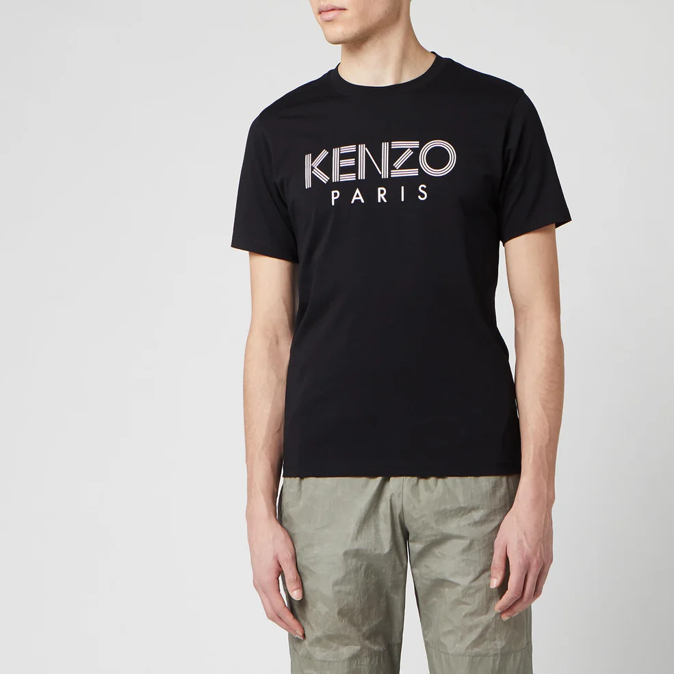 KENZO Men's Paris T-Shirt - Black Image 1