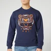 KENZO Men's Classic Tiger Embroidered Sweatshirt - Ink - Image 1