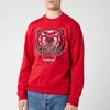 KENZO Men's Classic Tiger Embroidered Sweatshirt - Red - Image 1