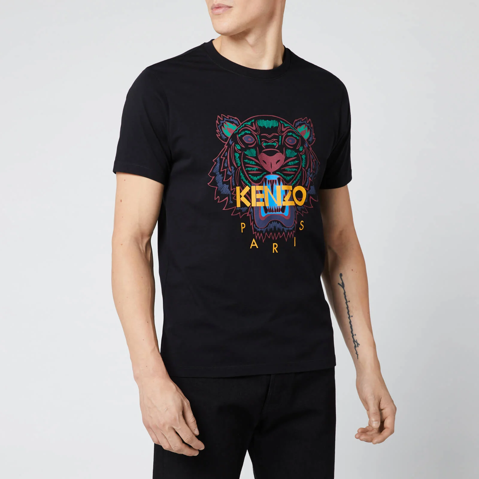 KENZO Men's Classic Tiger T-Shirt - Black Image 1