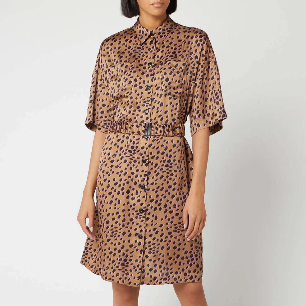 PS Paul Smith Women's Leopard Dress - Multi Image 1
