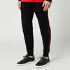 HUGO Men's Daschkent Tape Sweatpants - Black/Red - Image 1